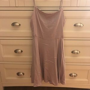 Lavender skater dress